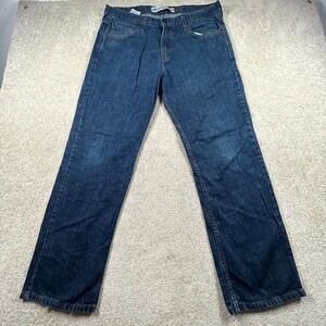 Denizen From Levi's 287 Straight Fit Jeans Mens 33x30 Blue Denim Cotton Outdoor